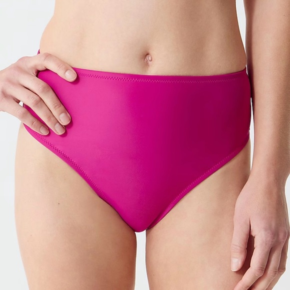 J Crew NWT Hallie Bikini Bottom Orchid Pink Sizes XXS, S & 2X - Picture 1 of 9